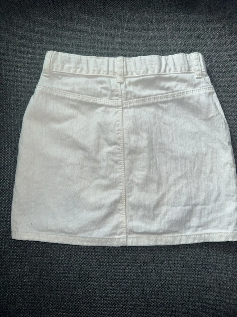 Gymboree White Skort with Blue Embroidered Trim